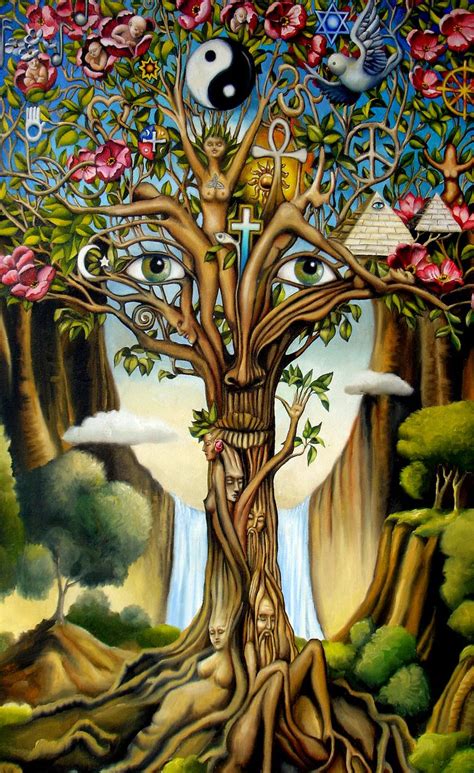 The Tree Of Life Painting By Gary Soszynski Saatchi Art