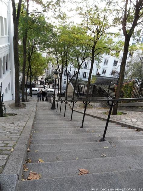 Les Escaliers De Montmartre Paris En Photos