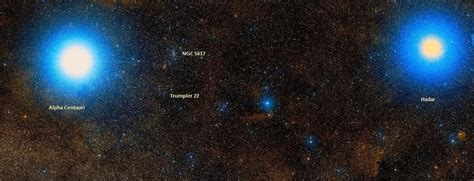 Alpha Centauri Star System Distance Planets Location Constellation