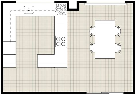 U Shaped Kitchen Floor Plans Floor Roma
