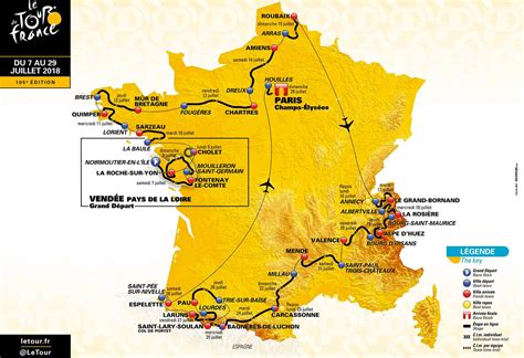 Tour De France Map Route Official Tour De France Guide Ride Media Here S A Quick Look