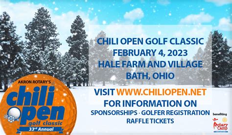 Chili Open Update Rotary Club Of Akron