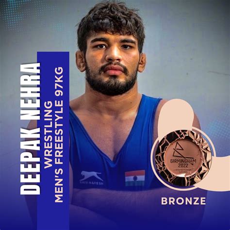 Another Wrestler Another Laurel For India Glad That Deepak Nehra Has