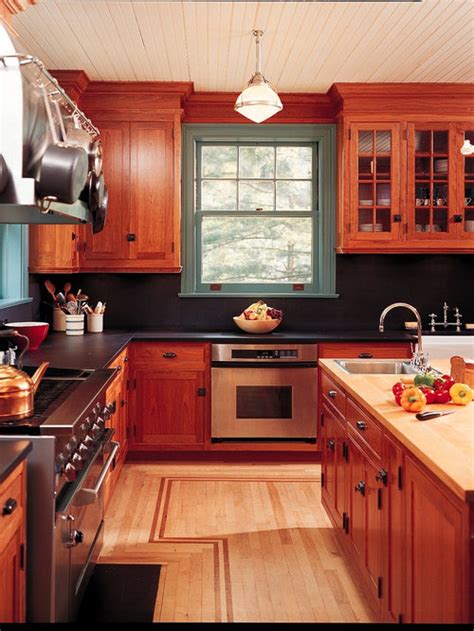 Cherry Stained Cabinets Houzz