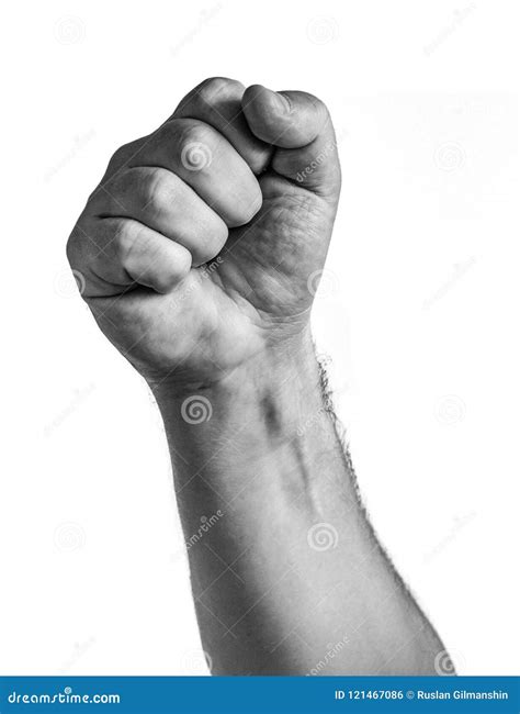 Male Clenched Fist Stock Photography 53425706
