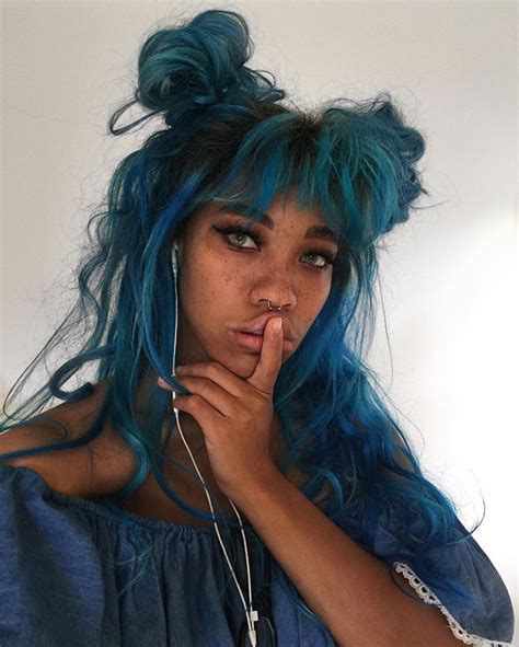 Kieraplease Hair Styles Blue Hair Cool Hairstyles