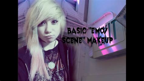 Basic Emoscene Makeup Tutorial Youtube
