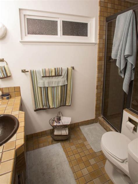 Space saving, simple and elegant bathroom design ideas in minimalist style look great. 20 Small Bathroom Before and Afters | HGTV
