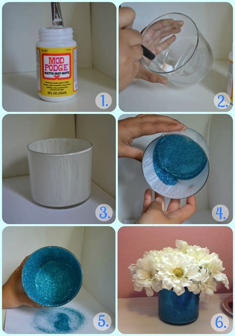 15 Best Glitter Vases Images On Pinterest Glitter Vases