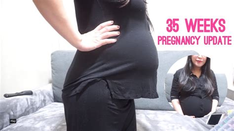 35 weeks pregnancy update pregnancy week by week update mommy nikki youtube