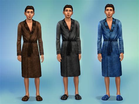 Sims 4 Bathrobe
