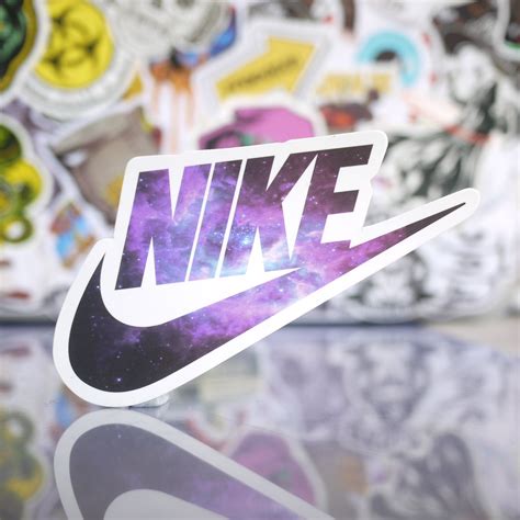 Nike Classic Logo In Milky Way Color Sticker Imagenes De Nike Nike