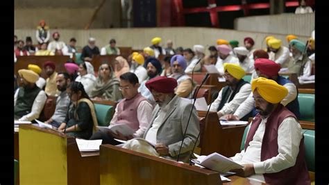 Punjab Vidhan Sabha Pays Homage To Seven Personalities Hindustan Times