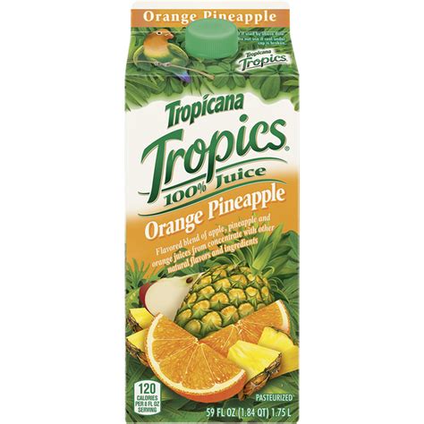 Tropicana 100 Juice Orange Pineapple 59 Fl Oz Delivery Or Pickup