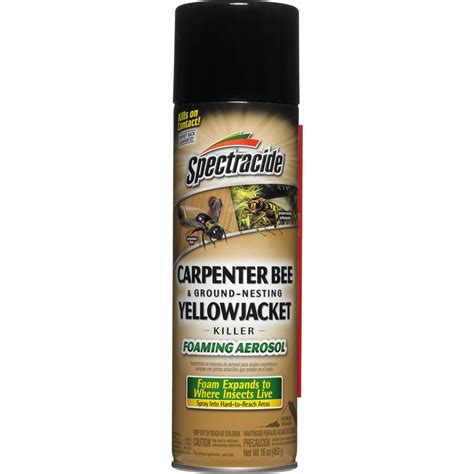 Spectracide Carpenter Bee And Yellow Jacket 16 Oz Insect Killer At