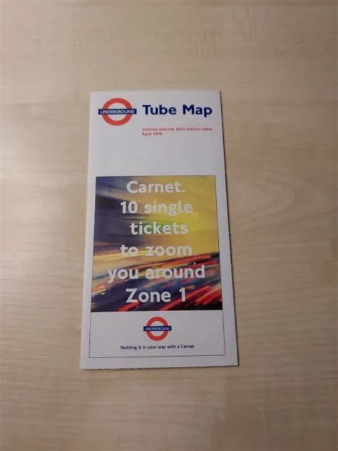 April London Underground Tube Map Pocket Diagram Picclick Uk Hot Sex