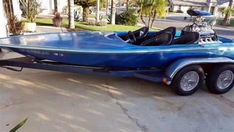 Classic 1968 Wriedt 17 9 Custom Flat Bottom V Drive Ski Boat