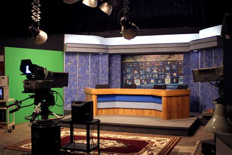 Television News Studio Texas Broadcast Museum