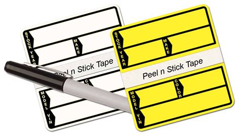 Poly Stock Stickers Stock Stickers Cheap Dealer Supplies