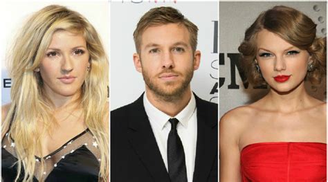 Ellie Goulding Played Matchmaker For Calvin Harris And Taylor Swift Music News The Indian