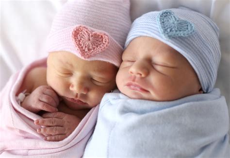 Twin Baby Hat Twin Newborn Hat Twin Hospital Hat Twin Hat