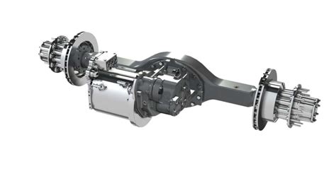 Dana Integrated E Axle For Workhorse New Power Progress