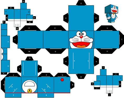 Untuk membuat beg kertas, kertas yang digunakan mempunyai reka corak iaitu corak pualaman. DayMD: Cara Membuat Boneka Kertas Doraemon