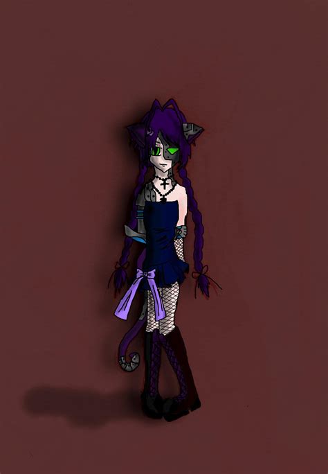 Cyborg Gothic Cat Girl By Demonpwincess On Deviantart