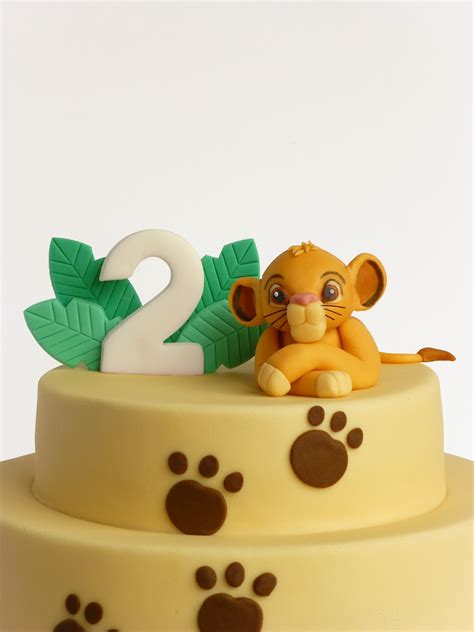 Simba Cakes Decoration Ideas Little Birthday Cakes