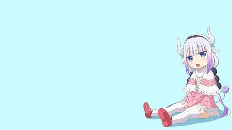 Anime Miss Kobayashis Dragon Maid Kanna Kamui 1080p Wallpaper