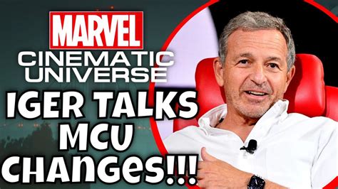 Major Changes For Mcu Disney Ceo Bob Iger Talks Future Of Marvel