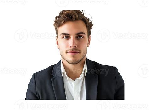 Ai Generated Portrait Of Handsome Businessman 38368504 Png