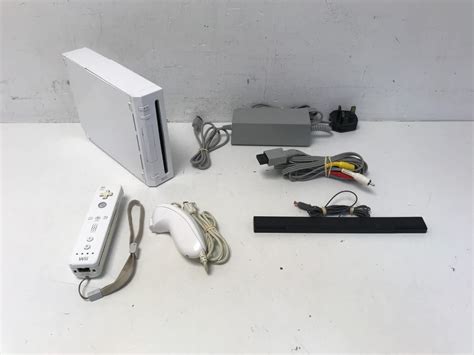 Nintendo Wii Console White Rvl 101 Newest Model Video
