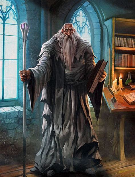 Old Wizard Fantasy Rpg Dungeons And Dragons Characters Character Art