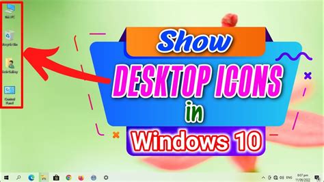 How To Show Desktop Icons In Windows 10 How To Restore Desktop Icons