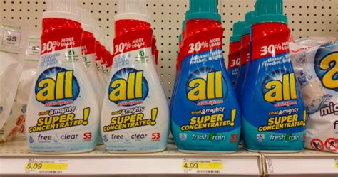Target All Small And Mighty Free Clear 40oz Laundry Detergent Bottles