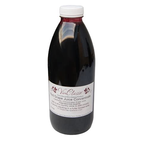 Vinclasse 1 Litre Red Grape Juice Concentrate For Home Made Wine Ebay