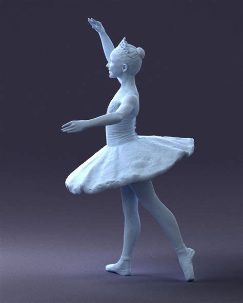 Ballet Dancer 1109 3d Model By 3dfarm