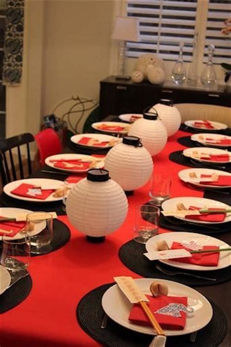 Here's how to take the flavours and turn them into a fun, colourful dinner party menu at home. Japanese decor dinner party tablescape (Minus the fortune ...