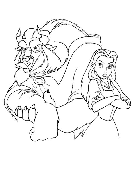 Free Printable Beauty And The Beast Coloring Pages For Kids Coloring Wallpapers Download Free Images Wallpaper [coloring876.blogspot.com]