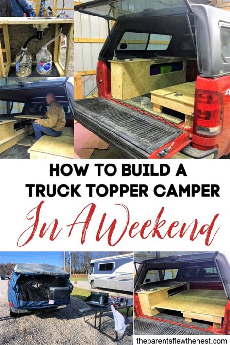 I hope this information and basic steps on what it takes to make a truck camper will encourage you to create your very own. How To Build Your Own Truck Topper Camper In A Weekend: If you own a truck with a topper, you ...