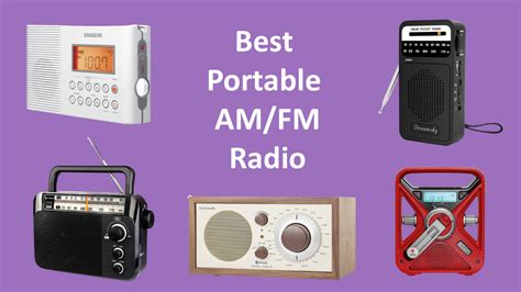 6 best portable am fm radio for 2022 onesdr a wireless technology blog