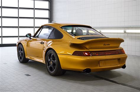 Porsche Classic Completes ‘project Gold 993 911 Turbo Performancedrive