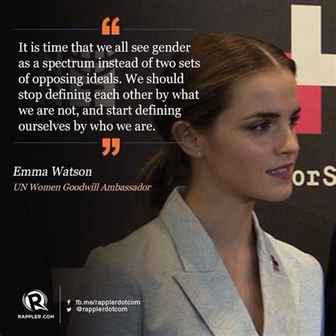 Gender Equality ♥ Emma Watson Emma Watson Quotes Emma Watson Emma