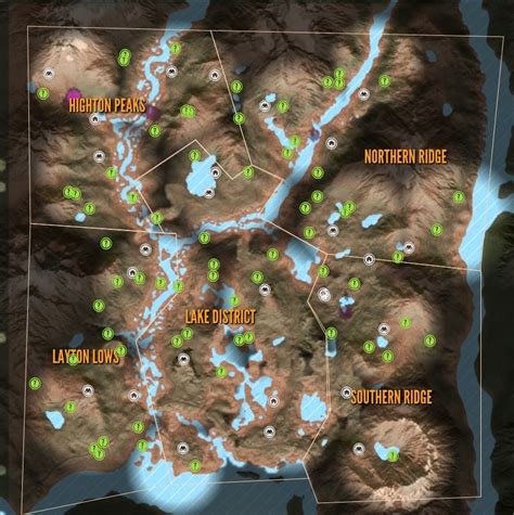 The hunter call of the wild complete map - firsthon