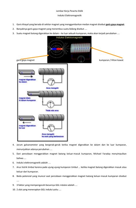 Alat Yang Menerapkan Ggl Induksi - Data Dikdasmen