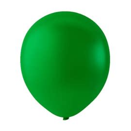 Donker Groen Kleurige Ballonnen Om Te Vullen Met Helium Metallic