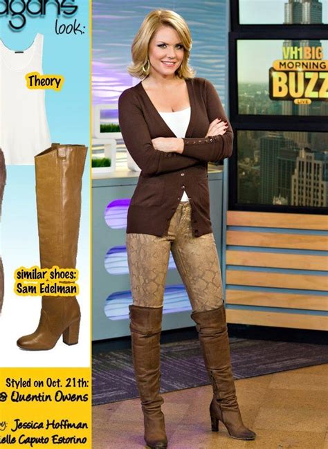 The Very Best Of Carrie Keagan Leather Pants Women Knee Boots Outfit