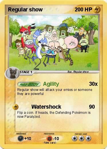 Pokémon Regular Show 69 69 Agility My Pokemon Card