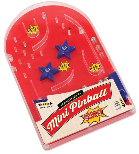 Buy Hand Held Mini Pinball Game Small Arcade Pinball Machine Travel